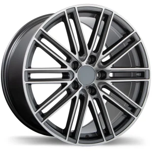 Replika – R206 – Gunmetal – 20″x11″ 65mm – All weather Wheels – R206-2010-53MG+65R716